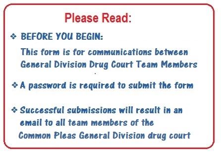 drug court statement