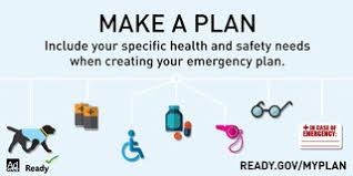 Make a plan access and functional needs